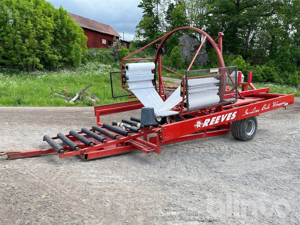 Reeves Bale Wrapper - Iepakošanas mašīna: foto 1 Reeves Bale Wrapper - Iepakošanas mašīna: foto 1