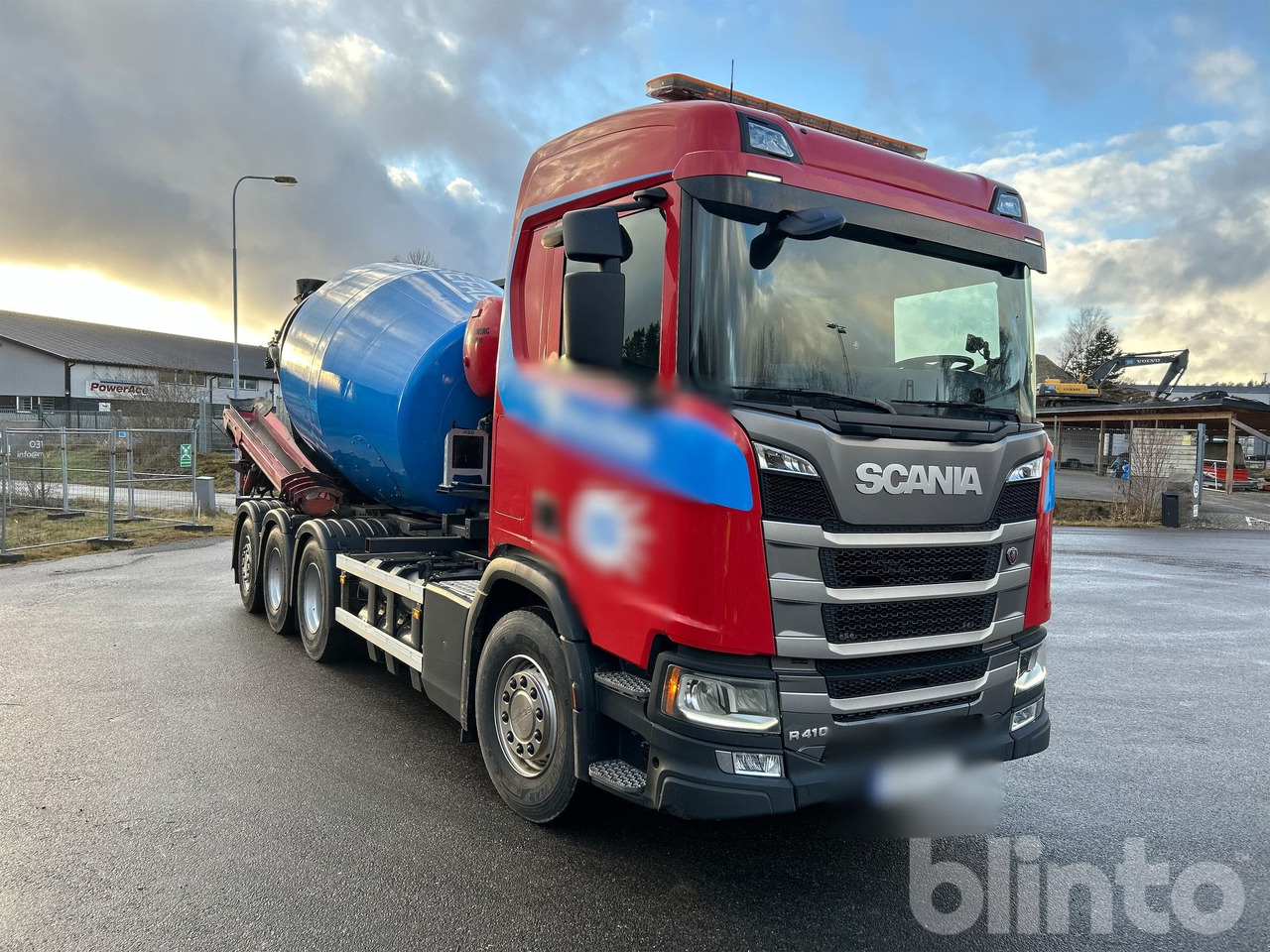 SCANIA R410B 8x4 Betongbil med Lastväxlare CNG Gas - Betonvedējs: foto 1 SCANIA R410B 8x4 Betongbil med Lastväxlare CNG Gas - Betonvedējs: foto 1