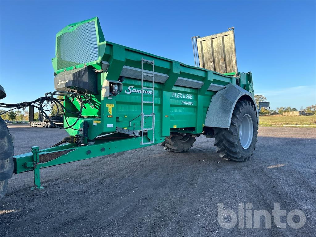 Samson Flex II 20 E Dynamic - Organisko mēslu izkliedētājs: foto 1 Samson Flex II 20 E Dynamic - Organisko mēslu izkliedētājs: foto 1