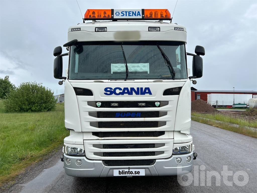 Scania R410 6X2*4 JOAB VL 18U - Būvgružu konteineru vedējs: foto 2 Scania R410 6X2*4 JOAB VL 18U - Būvgružu konteineru vedējs: foto 2