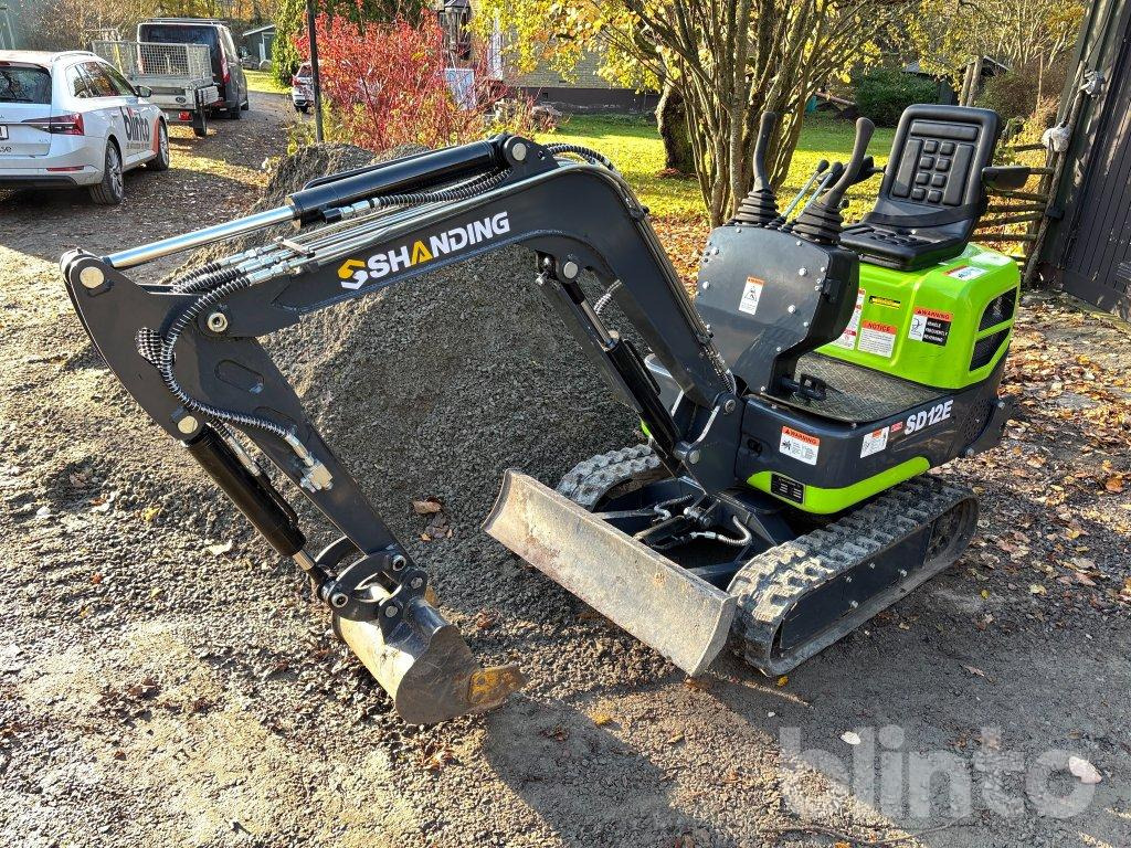 Shanding SD12E - Mini-ekskavators: foto 2 Shanding SD12E - Mini-ekskavators: foto 2
