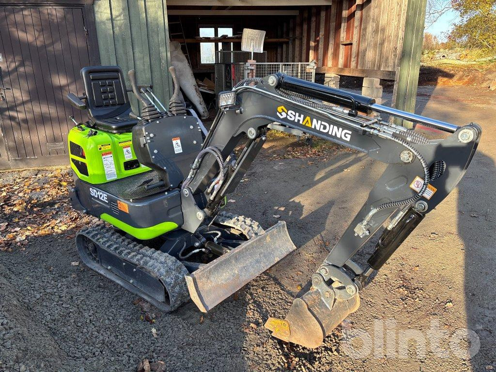 Shanding SD12E - Mini-ekskavators: foto 3 Shanding SD12E - Mini-ekskavators: foto 3