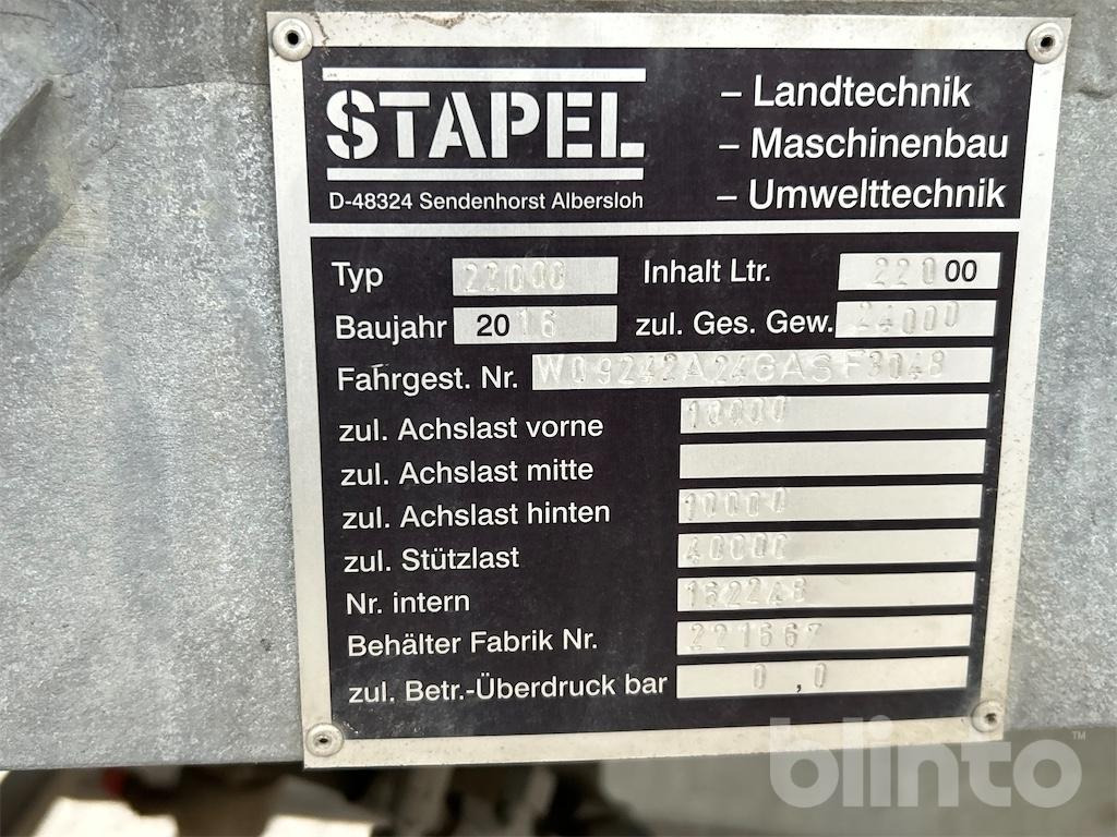 Stapel 22000 (2016) - Šķidrmēslu muca: foto 5 Stapel 22000 (2016) - Šķidrmēslu muca: foto 5