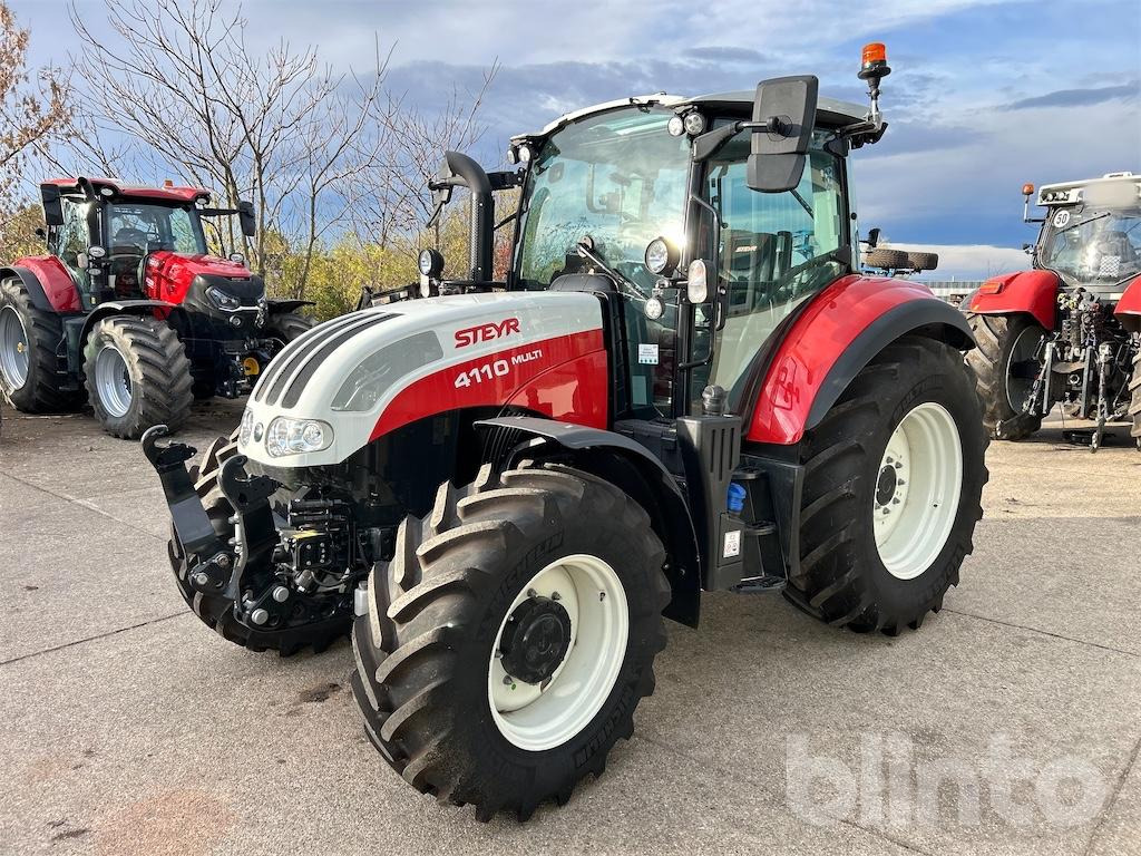 Steyr 4110 Multi (Stage V) (2023) - Traktors: foto 1 Steyr 4110 Multi (Stage V) (2023) - Traktors: foto 1