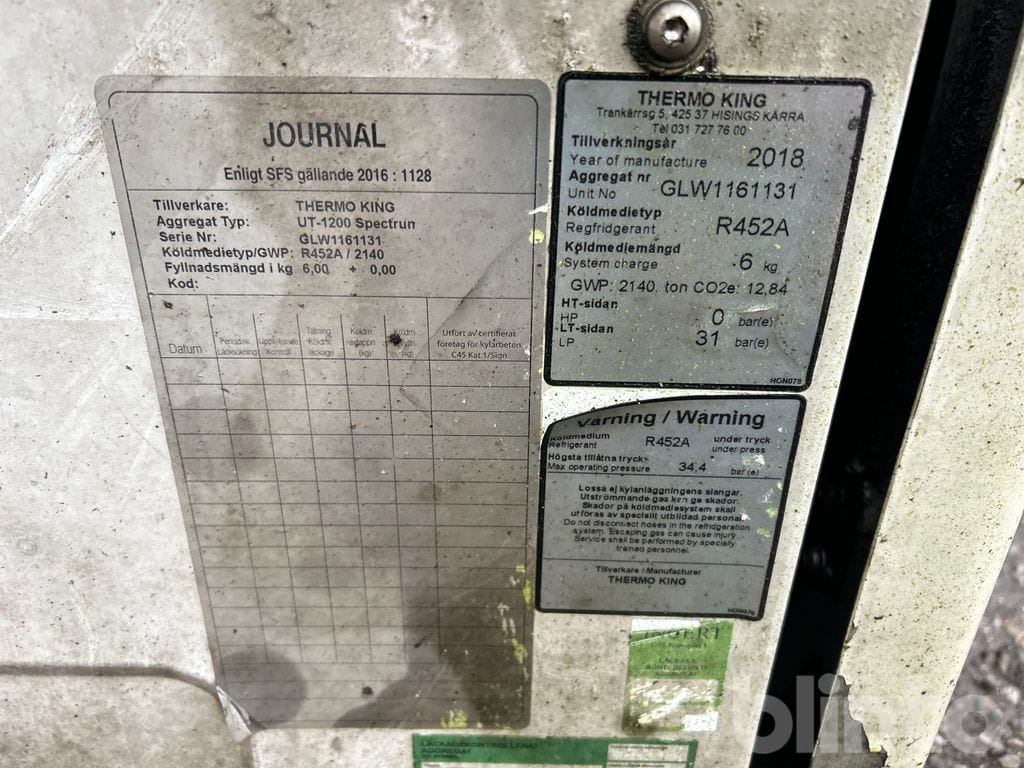 Saldēšana iekārta Thermo King: foto 8 Saldēšana iekārta Thermo King: foto 8