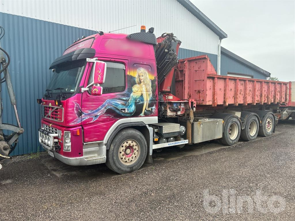 VOLVO FM12-43 8X4 - Pacēlājs ar āķi, Kravas auto ar manipulatoru: foto 1 VOLVO FM12-43 8X4 - Pacēlājs ar āķi, Kravas auto ar manipulatoru: foto 1