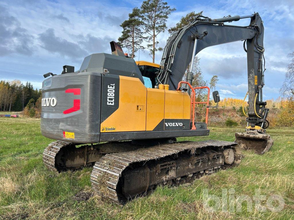 Volvo EC180EL - Kāpurķēžu ekskavators: foto 5 Volvo EC180EL - Kāpurķēžu ekskavators: foto 5