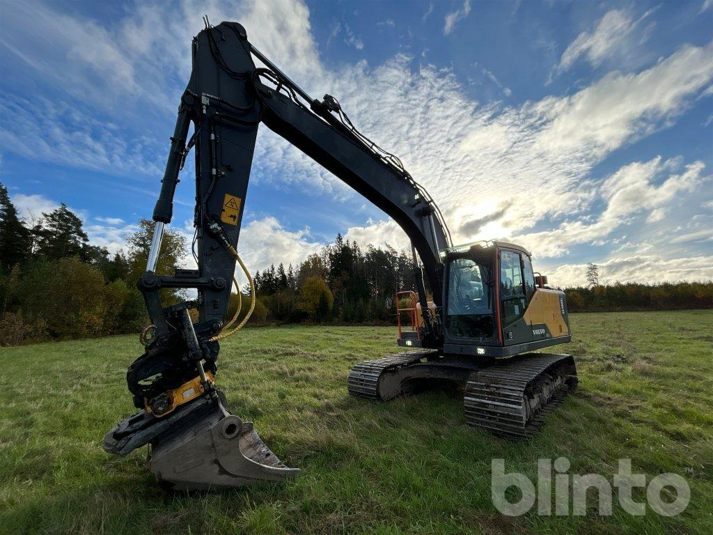 Volvo EC180EL - Kāpurķēžu ekskavators: foto 1 Volvo EC180EL - Kāpurķēžu ekskavators: foto 1
