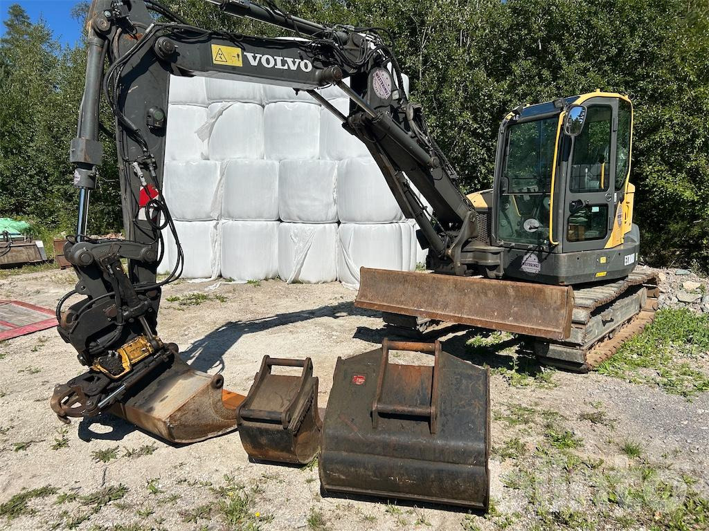 Volvo ECR88D - Kāpurķēžu ekskavators: foto 1 Volvo ECR88D - Kāpurķēžu ekskavators: foto 1