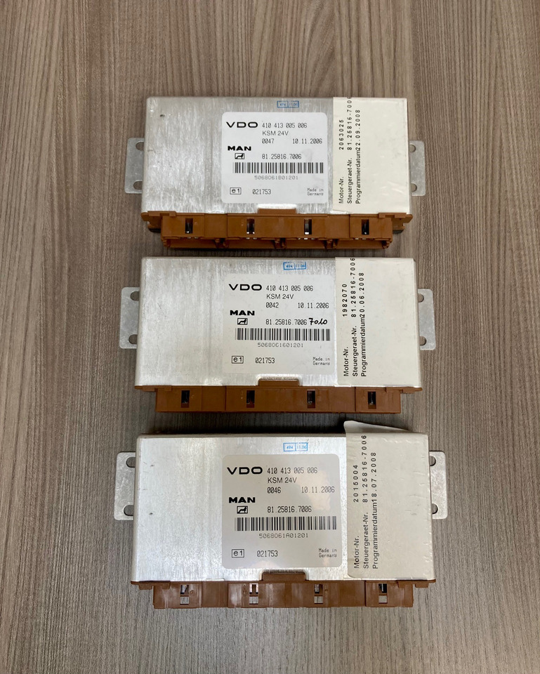 Elektroniskais vadības bloks (ECU) CENTRALINA KSM - MAN 81258167006 / 81258167010 - VDO 410 413 005 006: foto 6