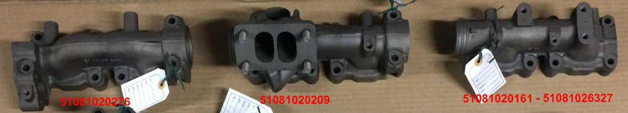 COLLETTORI SCARICO MOTORI MAN D0836 Common Rail - Izplūdes kolektors: foto 2 COLLETTORI SCARICO MOTORI MAN D0836 Common Rail - Izplūdes kolektors: foto 2