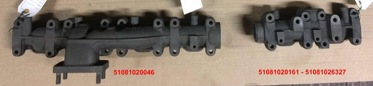 COLLETTORI SCARICO MOTORI MAN D0836 Common Rail - Izplūdes kolektors: foto 1 COLLETTORI SCARICO MOTORI MAN D0836 Common Rail - Izplūdes kolektors: foto 1