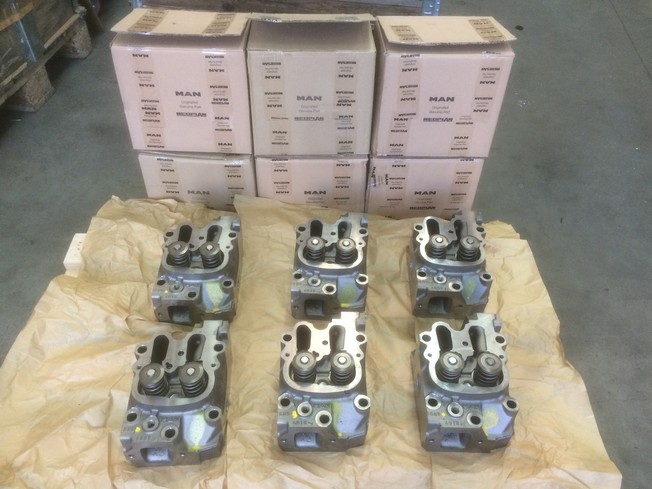 TESTATA MAN E2866 / E2876 / E2848 / E2842 - GAS - Motora galva: foto 1 TESTATA MAN E2866 / E2876 / E2848 / E2842 - GAS - Motora galva: foto 1