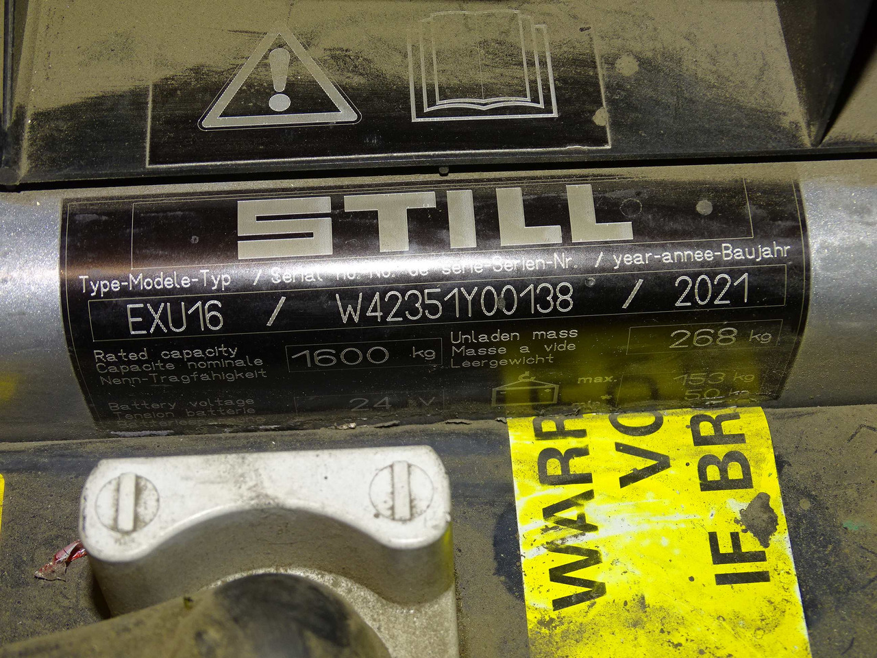 Rokas palešu ratiņi Still EXU16/LIION: foto 6