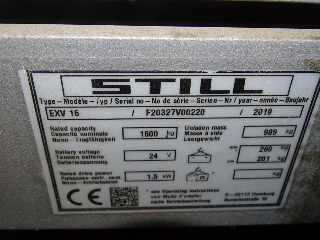 Still EXV16 - Krautņotājs: foto 5 Still EXV16 - Krautņotājs: foto 5