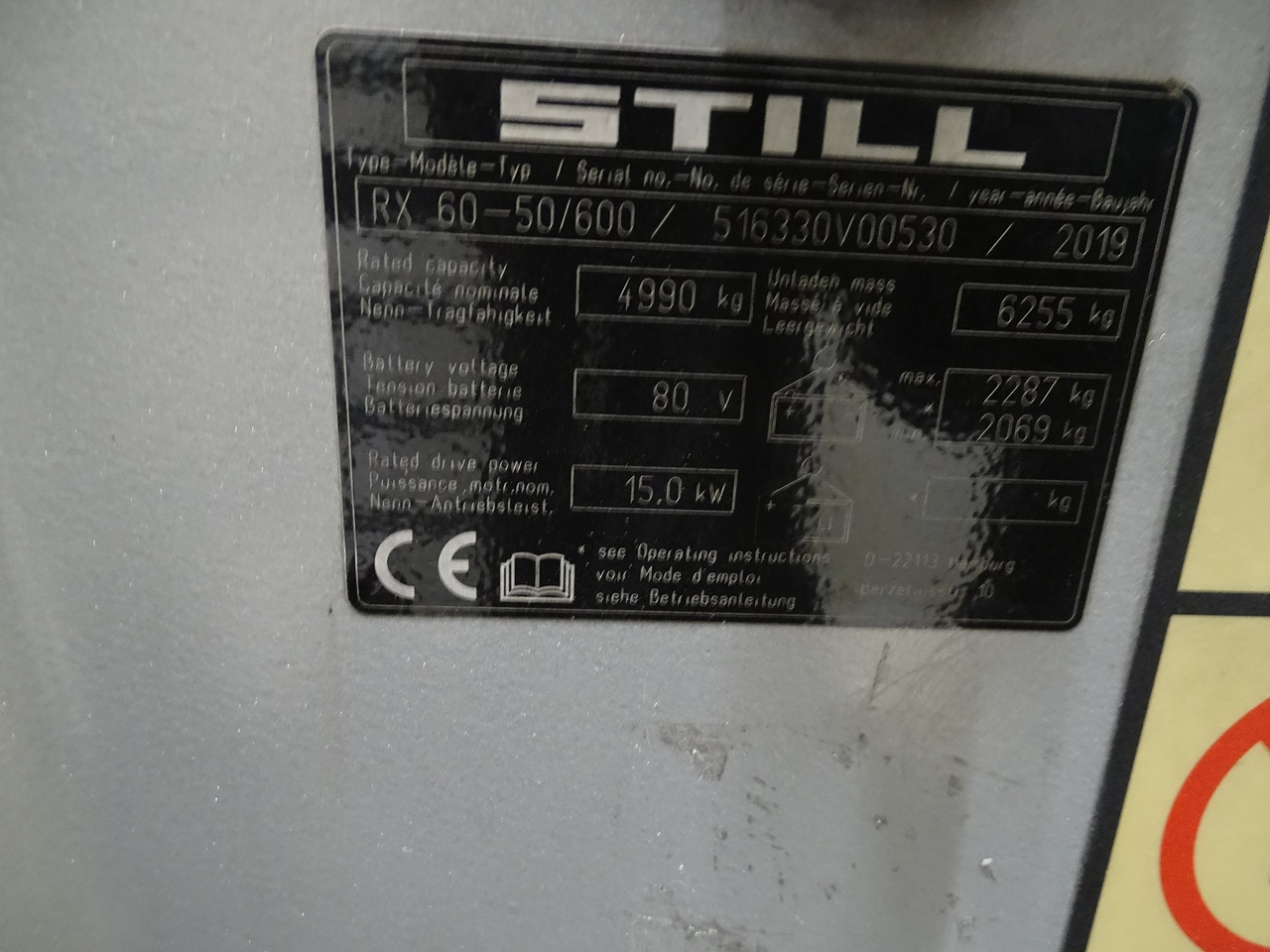 Elektroiekrāvējs Still RX60-50/600: foto 8
