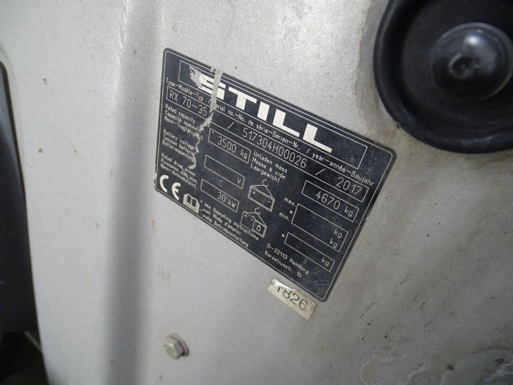 Still RX70-35 - Dīzeļiekrāvējs: foto 5 Still RX70-35 - Dīzeļiekrāvējs: foto 5