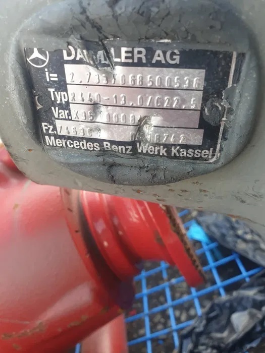 Mercedes Actros MP4 Euro 6 rear axle A9603502430 - Aizmugurējā ass - Kravas automašīna: foto 4 Mercedes Actros MP4 Euro 6 rear axle A9603502430 - Aizmugurējā ass - Kravas automašīna: foto 4