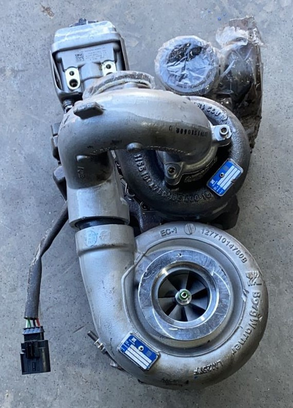 Mercedes Atego Arocs Axor OM934 Biturbo A9340961099 - Turbīna: foto 1 Mercedes Atego Arocs Axor OM934 Biturbo A9340961099 - Turbīna: foto 1