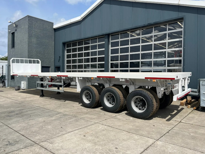 CIMC 3-axle Flatbed Semi-Trailer - Bortu puspiekabe/ Platforma: foto 4 CIMC 3-axle Flatbed Semi-Trailer - Bortu puspiekabe/ Platforma: foto 4
