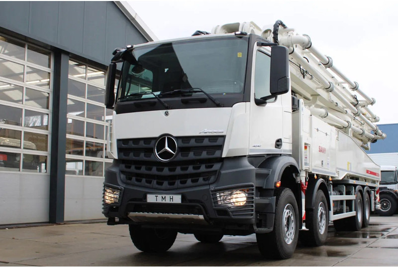 Mercedes-Benz Arocs 4840 8x4 Sany SY56 Concrete pump Build by Putzmeister - Betona sūknis: foto 1 Mercedes-Benz Arocs 4840 8x4 Sany SY56 Concrete pump Build by Putzmeister - Betona sūknis: foto 1