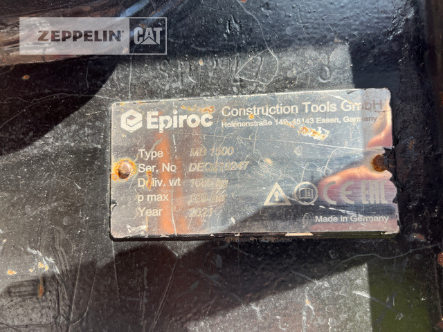 Atlas-Copco Primärprodukte Kompo - Hidrauliskais āmurs - Celtniecības tehnika: foto 4 Atlas-Copco Primärprodukte Kompo - Hidrauliskais āmurs - Celtniecības tehnika: foto 4