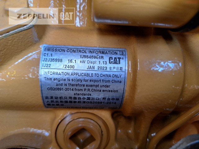 Mini-ekskavators Cat 301.5-05A: foto 24