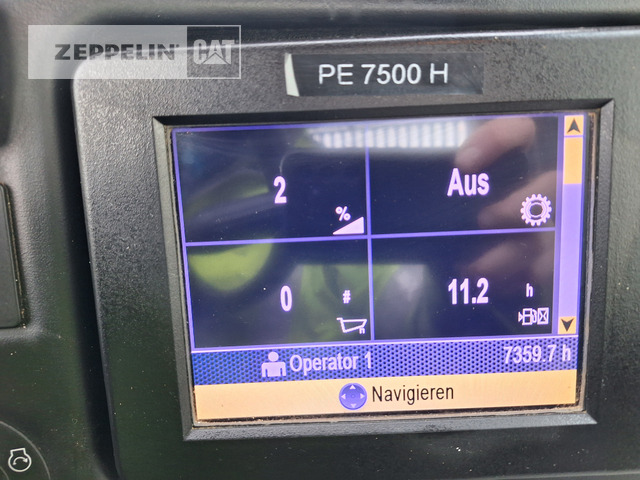 Artikulētias pašizgāzējs Cat 735B: foto 28