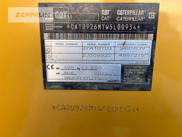 Cat 926M līzingu Cat 926M: foto 14