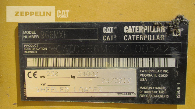 Cat 966MXE - Riteņu iekrāvējs: foto 5 Cat 966MXE - Riteņu iekrāvējs: foto 5