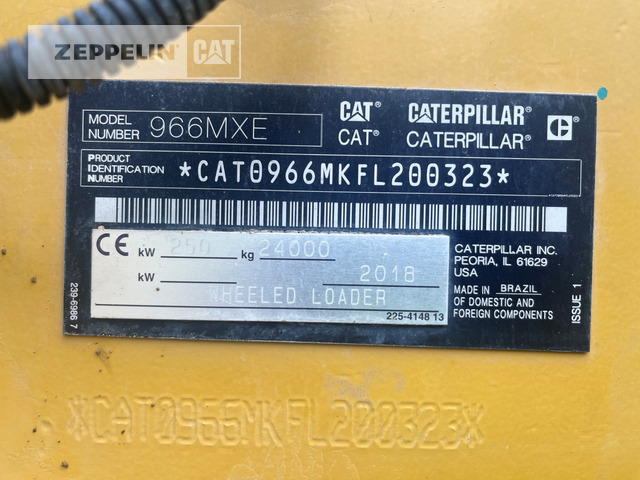 Cat 966MXE - Riteņu iekrāvējs: foto 2 Cat 966MXE - Riteņu iekrāvējs: foto 2