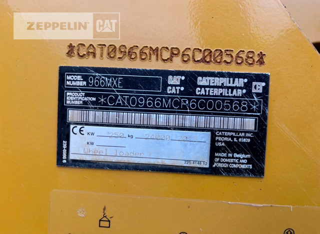 Cat 966MXE - Riteņu iekrāvējs: foto 5 Cat 966MXE - Riteņu iekrāvējs: foto 5