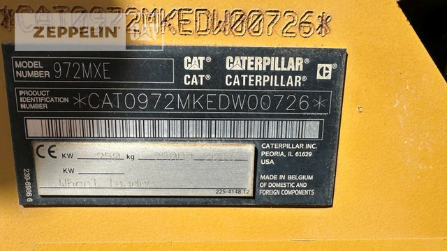 Cat 972MXE - Riteņu iekrāvējs: foto 5 Cat 972MXE - Riteņu iekrāvējs: foto 5