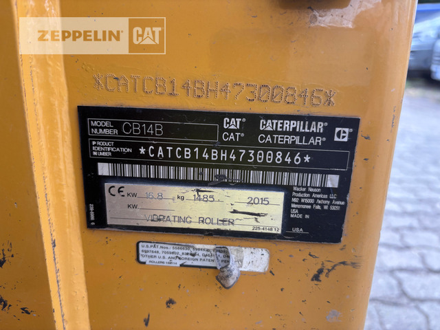 Cat CB14B - Ceļu veltnis: foto 5 Cat CB14B - Ceļu veltnis: foto 5