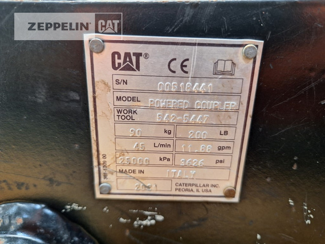 Cat CW10H - Ātrā sakabe - Celtniecības tehnika: foto 3 Cat CW10H - Ātrā sakabe - Celtniecības tehnika: foto 3