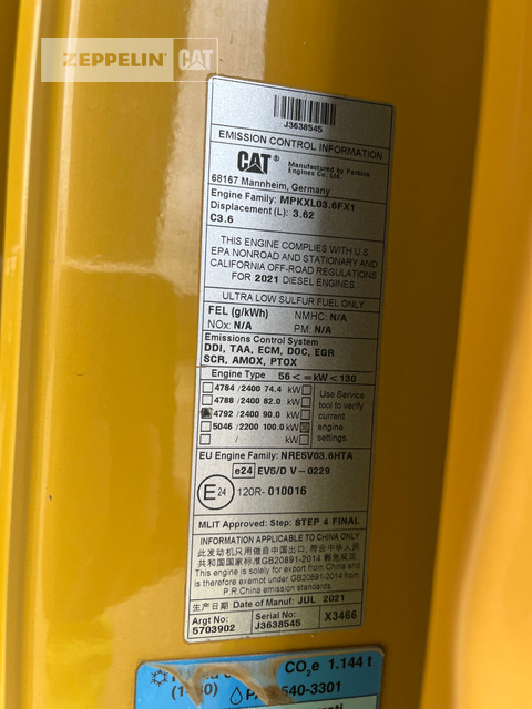 Riteņu ekskavators Cat M314-07A: foto 11
