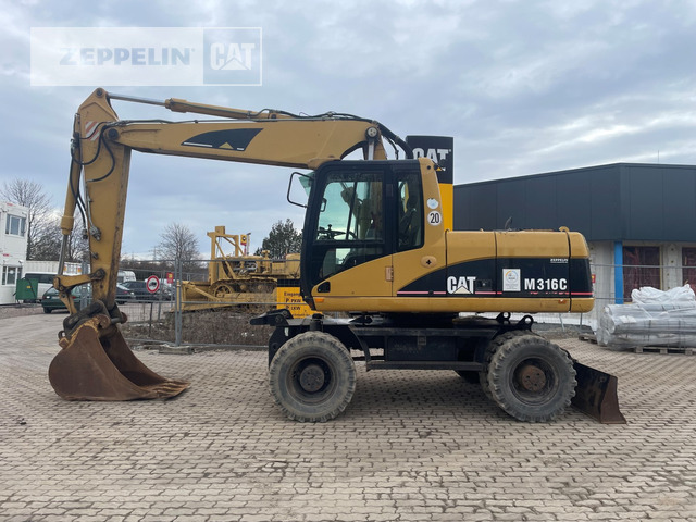 Cat M316C - Riteņu ekskavators: foto 2 Cat M316C - Riteņu ekskavators: foto 2