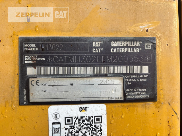 Cat MH3022 - Atkritumu iekrāvējs: foto 2 Cat MH3022 - Atkritumu iekrāvējs: foto 2