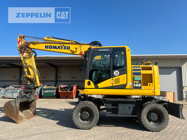 Komatsu PW148-11 - Riteņu ekskavators: foto 1 Komatsu PW148-11 - Riteņu ekskavators: foto 1