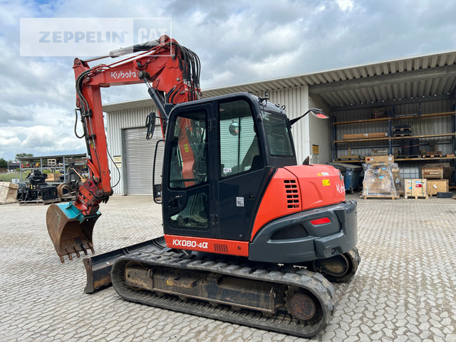 Kubota KX080-4 - Mini-ekskavators: foto 2 Kubota KX080-4 - Mini-ekskavators: foto 2
