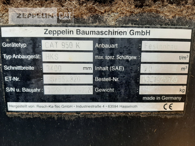 Iekrāvēja kauss Resch-Ka-Tec HKS3400mm 9,0m³ Fest: foto 6