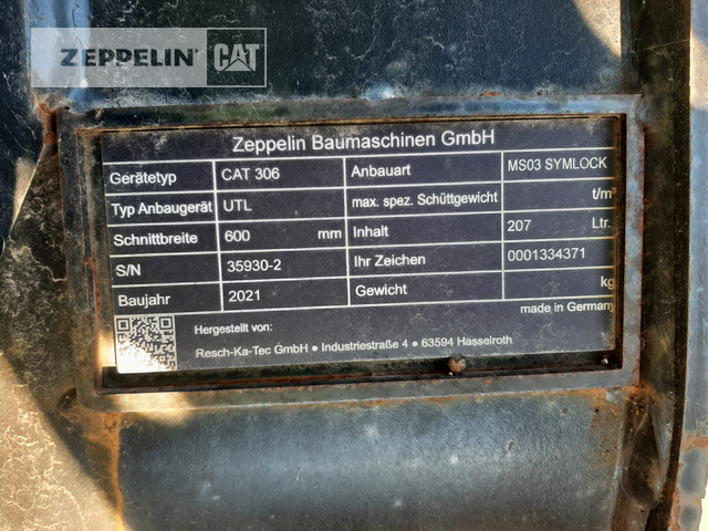 Resch-Ka-Tec TL600 - Ekskavatora kauss - Celtniecības tehnika: foto 4 Resch-Ka-Tec TL600 - Ekskavatora kauss - Celtniecības tehnika: foto 4