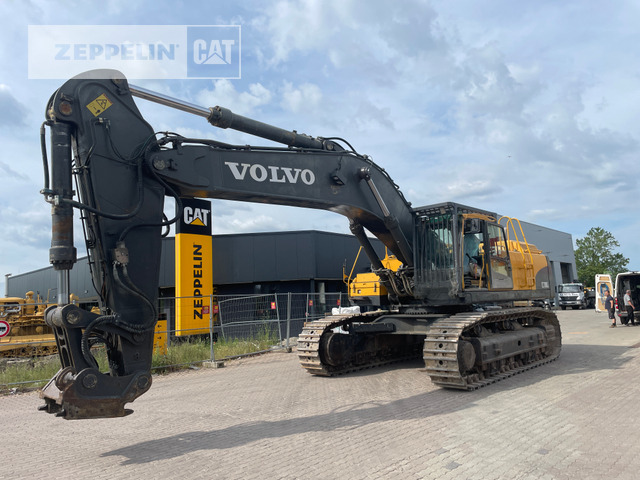 Volvo EC700 CL - Kāpurķēžu ekskavators: foto 1 Volvo EC700 CL - Kāpurķēžu ekskavators: foto 1
