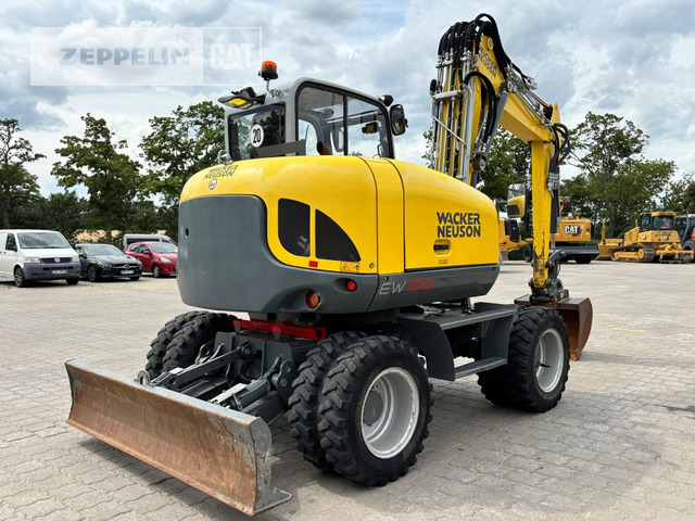 Wacker EW100 - Riteņu ekskavators: foto 4 Wacker EW100 - Riteņu ekskavators: foto 4