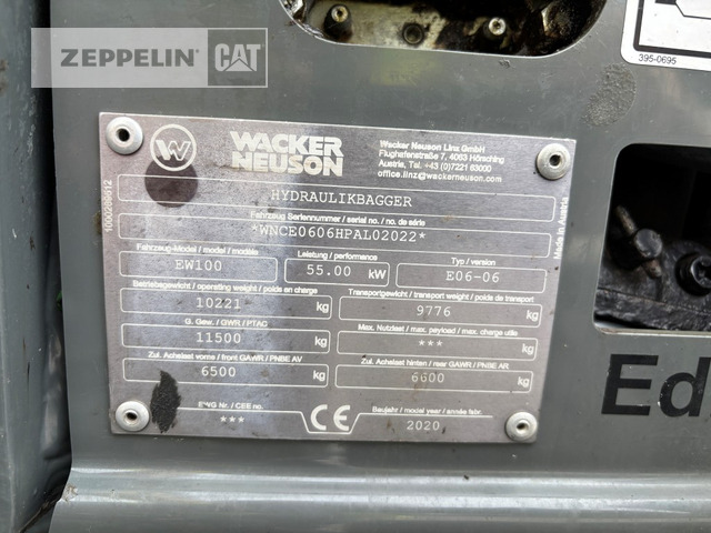 Wacker EW100 līzingu Wacker EW100: foto 32