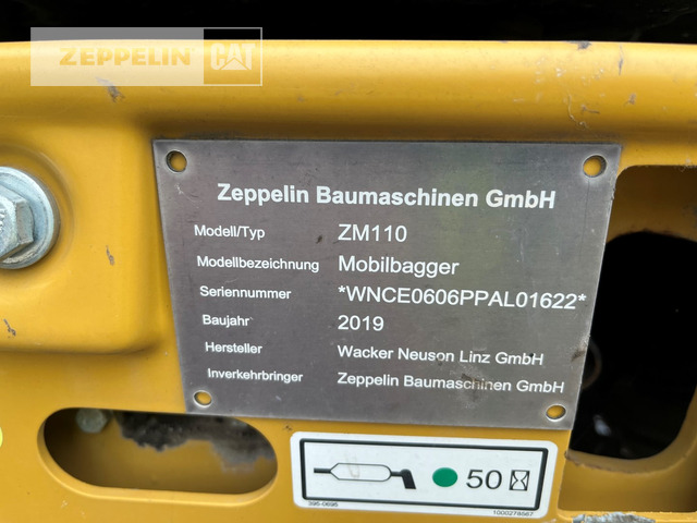 Zeppelin ZM110 - Riteņu ekskavators: foto 2 Zeppelin ZM110 - Riteņu ekskavators: foto 2