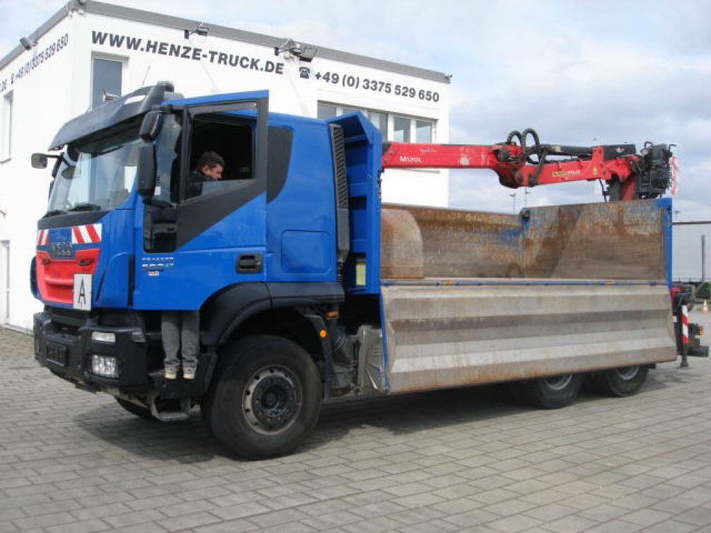 Iveco TRACKER 260T50 6x4 3-Achs Kipper Heckkran Espilo - Kravas auto ar manipulatoru: foto 2 Iveco TRACKER 260T50 6x4 3-Achs Kipper Heckkran Espilo - Kravas auto ar manipulatoru: foto 2