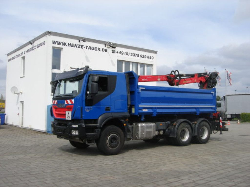 Iveco TRACKER 260T50 6x4 3-Achs Kipper Heckkran Espilo - Kravas auto ar manipulatoru: foto 5 Iveco TRACKER 260T50 6x4 3-Achs Kipper Heckkran Espilo - Kravas auto ar manipulatoru: foto 5