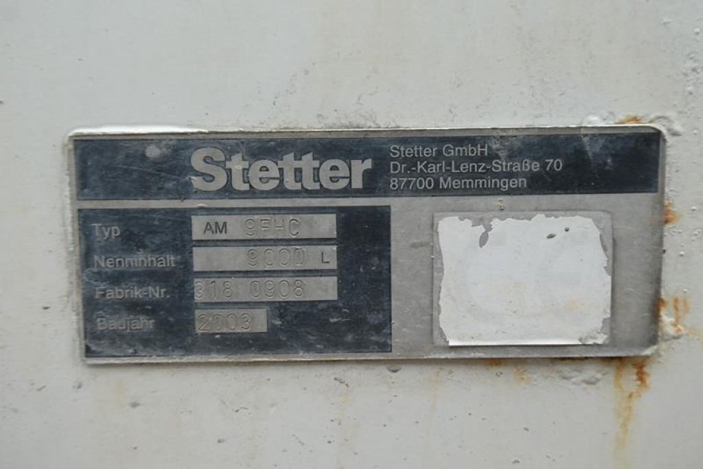 MERCEDES-BENZ Actros 3235 B 8x4 Betonmischer Stetter 9m³ -Deutsch - Kravas automašīna: foto 2 MERCEDES-BENZ Actros 3235 B 8x4 Betonmischer Stetter 9m³ -Deutsch - Kravas automašīna: foto 2