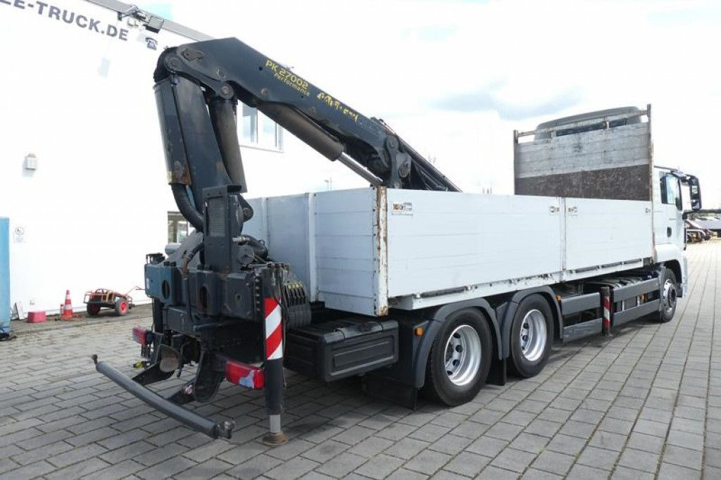 MAN TG-S 26.440 6x4 Pritsche Heckkran PK 27002+Funk - Bortu kravas automašīna/ Platforma, Kravas auto ar manipulatoru: foto 5 MAN TG-S 26.440 6x4 Pritsche Heckkran PK 27002+Funk - Bortu kravas automašīna/ Platforma, Kravas auto ar manipulatoru: foto 5